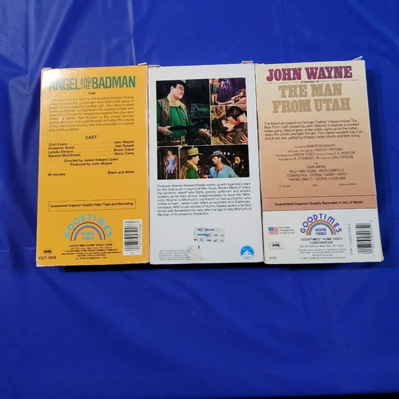 Classic John Wayne VHS - Picture 5 of 8
